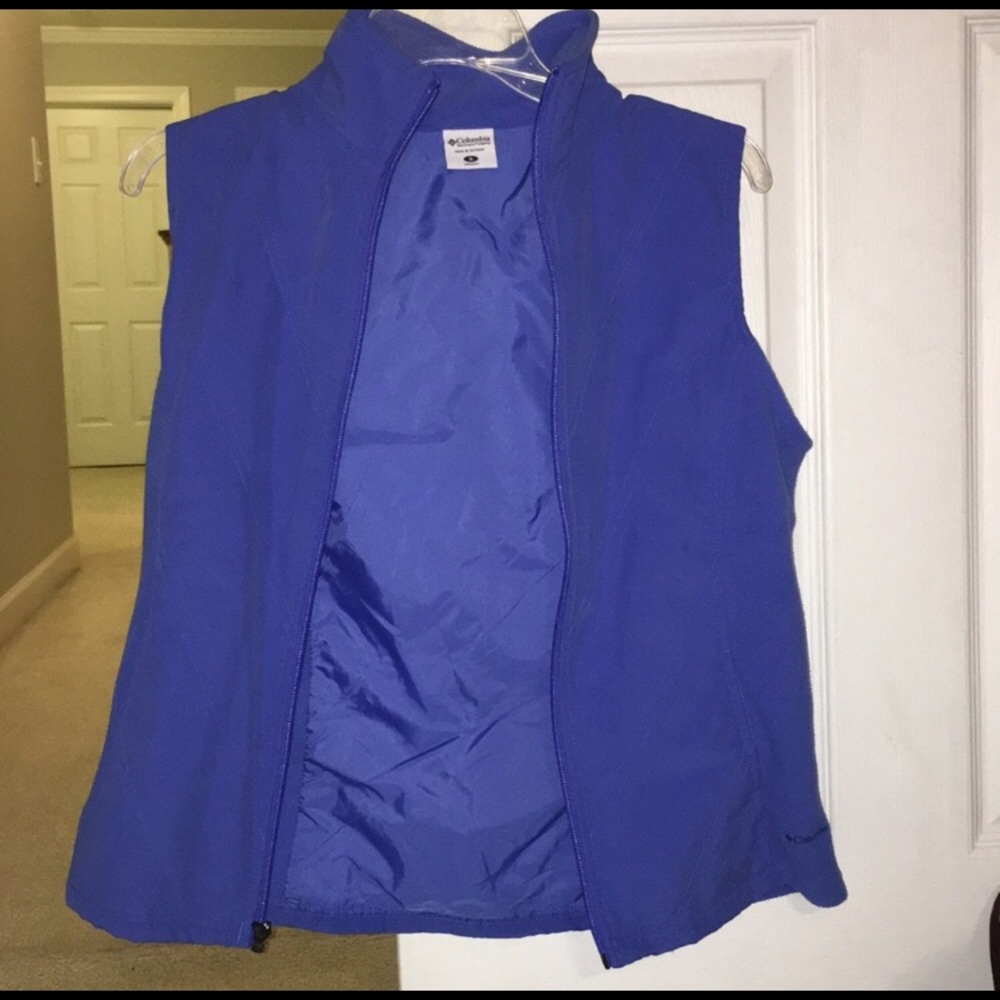 Blue Columbia vest